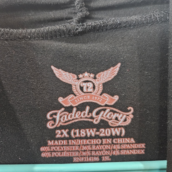 Faded Glory Black Open Front Sweater - Picture 5 of 5